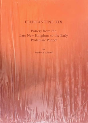 Item #M8043 Elephantine XIX. Pottery from the late New Kingdom to the Early Ptolemaic Period....
