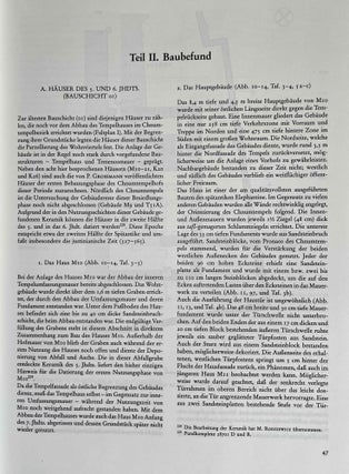 Elephantine XXX. Die Nachnutzung des Chnumtempelbezirks - Wohnbebauung der Spätantike und des Frühmittelalters.