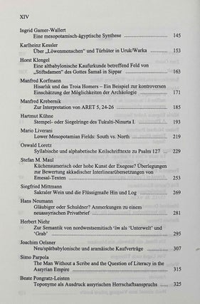 Ana sadi Labnani lu allik. Beiträge zu altorientalischen und mittelmeerischen Kulturen. Festschrift für Wolfgang Röllig.[newline]M8051a-08.jpeg