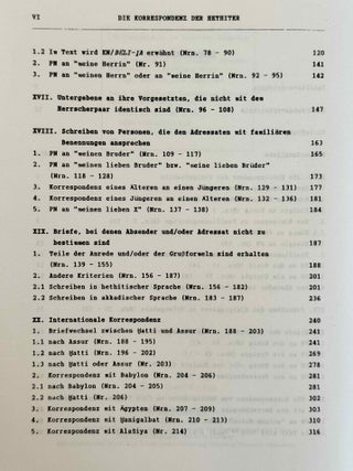 Die Korrespondenz der Hethiter. Teil I: Die Briefe unter ihren kulturellen, sprachlichen und thematischen Gesichtspunkten. Teil II: Die Briefe mit Transkription, &Uuml;bersetzung und Kommentar. (complete set)