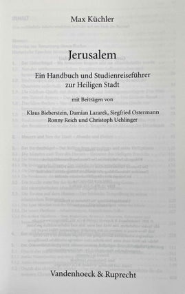 Jerusalem. Ein Handbuch und Studienreiseführer zur Heiligen Stadt.[newline]M8067-02.jpeg
