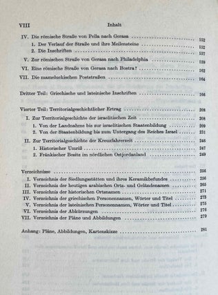 Beitrage zur Siedlungs- und Territorialgeschichte des nordlichen Ostjordanlandes