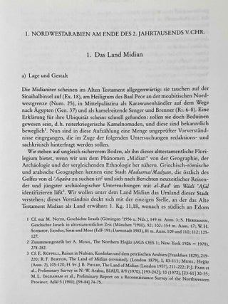 Midian. Untersuchungen zur Geschichte Palästinas und Nordarabiens am Ende des 2. Jahrtausends v. Chr.