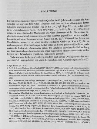 Die Ammoniter: Untersuchungen Zur Geschichte, Kultur Und Religion Eines Transjordanischen Volkes Im 1. Jahrtausend V. Chr.