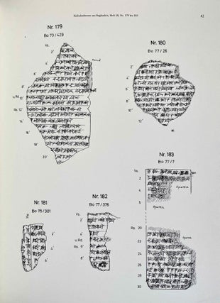 Keilschrifttexte aus Boghazköi 28: Nichtliterarische Texte in akkadischer Sprache[newline]M8077-07.jpeg