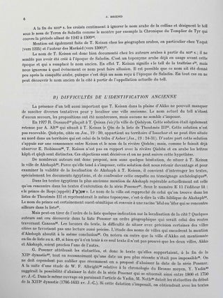 Tell Keisan (1971-1976): une cité phénicienne en Galilée