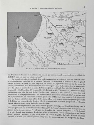 Tell Keisan (1971-1976): une cité phénicienne en Galilée
