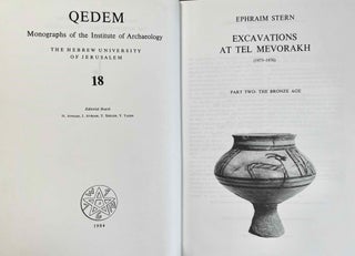Excavations at Tel Mevorakh (1973-1976). Part One: From the Iron Age to the Roman Period. Part Two: The Bronze Age (complete set)[newline]M8083-11.jpeg