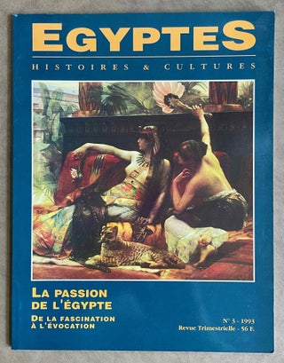 Item #M8093 Egyptes. Histoires & Cultures. No 1993/3. AAE - Journal - Single issue