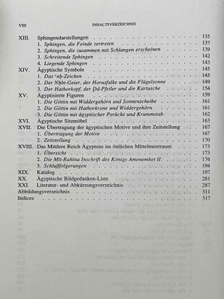 Die Ägyptischen Motive in der Glyptik des Östlichen Mittelmeerraumes zu Anfang des 2. Jts. v. Chr.