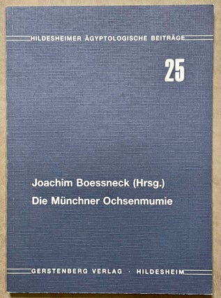 Item #M8096 Die Münchner Ochsenmumie. BOESSNECK Joachim[newline]M8096-00.jpeg