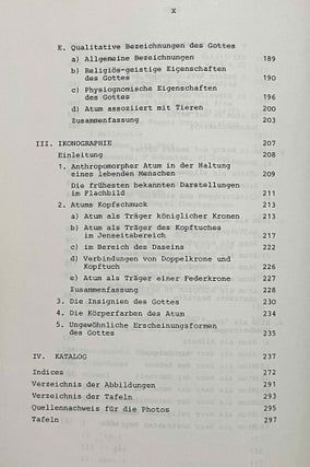 Studien zum Gott Atum. Vol. I: Die heiligen Tiere des Atum. Vol. II: Name, Epitheta, Ikonographie (complete set)[newline]M8099-10.jpeg