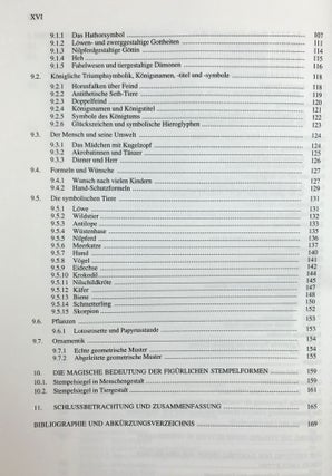 Die Anfänge der ägyptischen Stempelsiegel-Amulette. Eine typologische und religionsgeschichttliche Untersuchung zu den "Knopfsiegeln" und verwandten Objekten der 6. bis frühen 12. Dynastie.