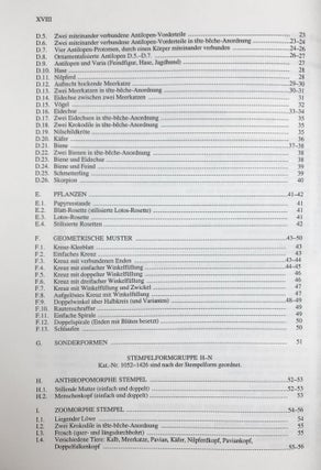 Die Anfänge der ägyptischen Stempelsiegel-Amulette. Eine typologische und religionsgeschichttliche Untersuchung zu den "Knopfsiegeln" und verwandten Objekten der 6. bis frühen 12. Dynastie.