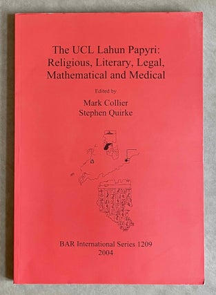 Item #M8130a The UCL Lahun Papyri. (part 2:) Religious, Literary, Legal, Mathematical and...[newline]M8130a-00.jpeg