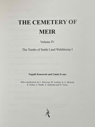 The cemetery of Meir. Vol. I: The tomb of Pepyankh the Middle. Vol. II: The tomb of Pepyankh the Black. Vol. III: The tomb of Niankhpepy the Black. Vol. IV: The tomb of Senbi I and Wekhhotep I (complete set)[newline]M8137a-25.jpeg
