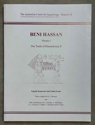 Item #M8138 Beni Hassan. Vol. I: The tomb of Khnumhotep II. Vol. II: Two Old Kingdom tombs. Vol....[newline]M8138-00.jpeg