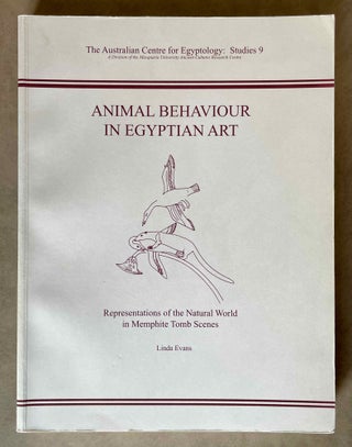 Item #M8140 Animal behaviour in Egyptian art. Representations of the natural world in Memphite...