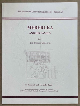 Item #M8142 Mereruka and his family. Part I: The tomb of Meryteti. Part II: The tomb of...[newline]M8142-00.jpeg
