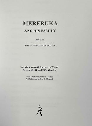 Mereruka and his family. Part I: The tomb of Meryteti. Part II: The tomb of Waatetkhethor. Part III.1: Mereruka's Chapel, rooms 1-12. Part III.2: The tomb of Mereruka (complete set)[newline]M8142-18.jpeg