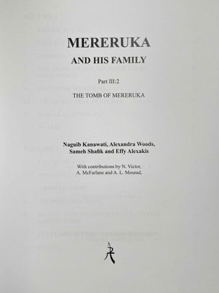 Mereruka and his family. Part I: The tomb of Meryteti. Part II: The tomb of Waatetkhethor. Part III.1: Mereruka's Chapel, rooms 1-12. Part III.2: The tomb of Mereruka (complete set)[newline]M8142-26.jpeg