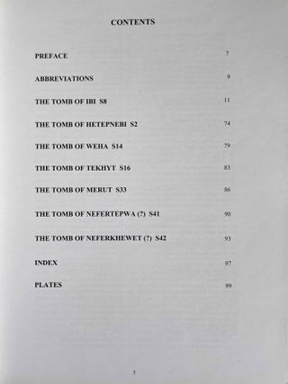Deir el-Gebrawi. Vol. I: The Northern Cliff. Vol. II: The Southern Cliff: The Tomb of Ibi and Others. Vol. III: The Southern Cliff: The tomb of Djau/Shemai and Djau (complete set)[newline]M8143-11.jpeg