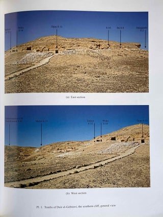 Deir el-Gebrawi. Vol. I: The Northern Cliff. Vol. II: The Southern Cliff: The Tomb of Ibi and Others. Vol. III: The Southern Cliff: The tomb of Djau/Shemai and Djau (complete set)[newline]M8143-14.jpeg