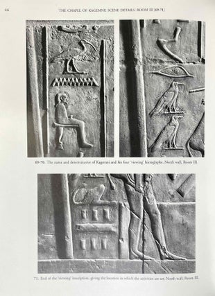 The Chapel of Kagemni. Scene Details.