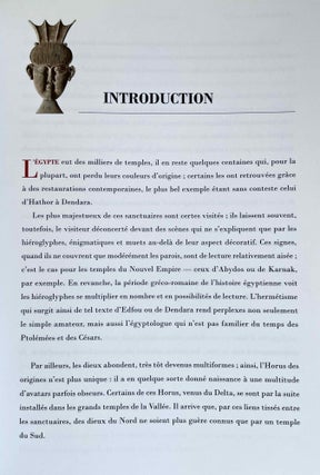 Le temple égyptien et ses dieux: Philae - Kom Ombo - Edfou - Esna - Dendara: itinéraire du divin