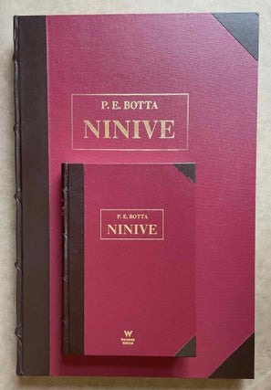 Item #M8195c Monument de Ninive. Text and plates volumes (complete set). BOTTA Paul Emile[newline]M8195c-00.jpeg