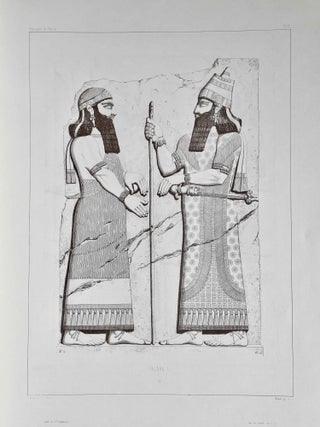 Monument de Ninive. Text and plates volumes (complete set)[newline]M8195c-16.jpeg