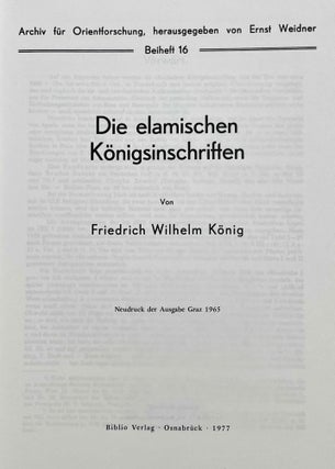 Die elamischen Königsinschriften[newline]M8204-01.jpeg