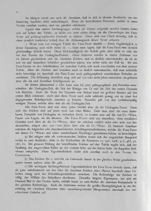Die Inschriften von Fara. I: Liste der Archaischen Keilschriftzeichen.