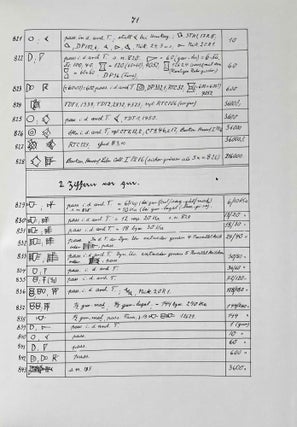 Die Inschriften von Fara. I: Liste der Archaischen Keilschriftzeichen.