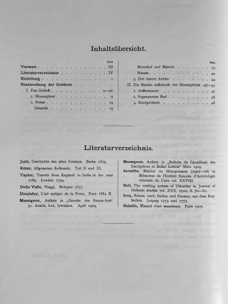 Oche&iuml;dir. Nach Aufnahmen von Mitgliedern der Babylon-Expedition der Deutschen Orient-Gesellschaft.