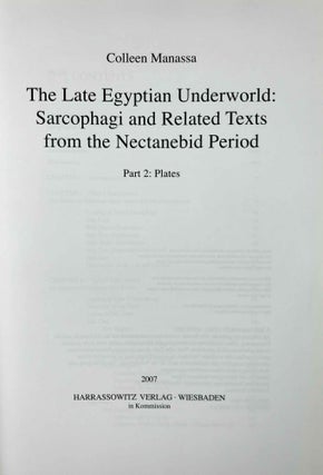 The Late Egyptian underworld: Sarcophagi and related Texts from the Nectanebid Period. Part 1: Sarcophagi and Texts. Part 2: Plates (complete set)[newline]M8223-15.jpeg