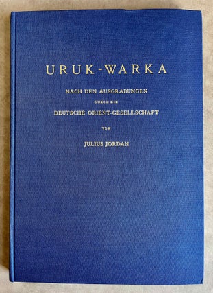 Item #M8225 Uruk-Warka nach den Ausgrabungen durch die Deutsche Orient-Gesellschaft. JORDAN...[newline]M8225-00.jpeg
