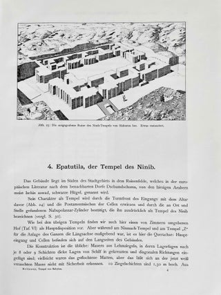 Die Tempel von Babylon und Borsippa. Nach den Ausgrabungen durch die deutsche Orient-Gesellschaft.