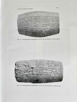 Die Tempel von Babylon und Borsippa. Nach den Ausgrabungen durch die deutsche Orient-Gesellschaft.