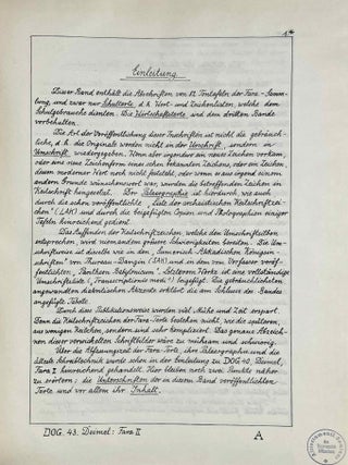 Die Inschriften von Fara. II: Schultexte aus Fara