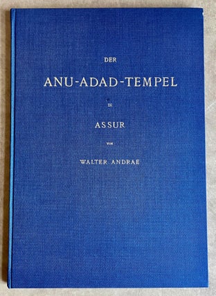 Item #M8234a Der Anu-Adad-Tempel in Assur. ANDRAE Walter[newline]M8234a-00.jpeg