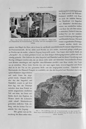 Das Ischtar-Tor in Babylon. Nach den Ausgrabungen durch die Deutsche Orient-Gesellschaft.[newline]M8240-10.jpeg