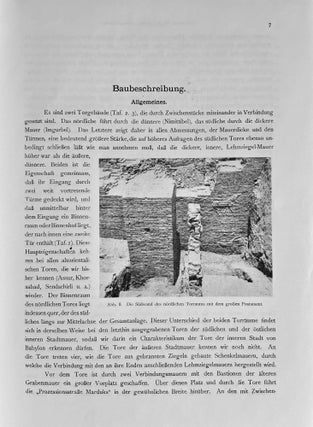 Das Ischtar-Tor in Babylon. Nach den Ausgrabungen durch die Deutsche Orient-Gesellschaft.[newline]M8240-11.jpeg