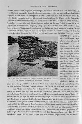 Das Ischtar-Tor in Babylon. Nach den Ausgrabungen durch die Deutsche Orient-Gesellschaft.[newline]M8240-12.jpeg