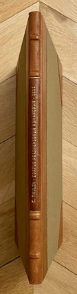 Item #M8248 Die Handschriften des Corpus Agrimensorum Romanorum. THULIN C