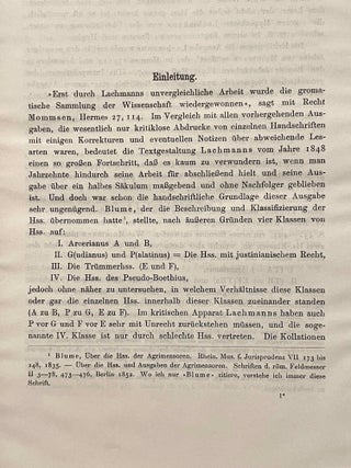Die Handschriften des Corpus Agrimensorum Romanorum