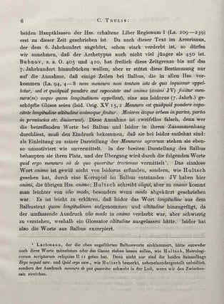 Die Handschriften des Corpus Agrimensorum Romanorum