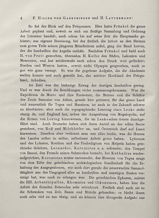 Arkadische Forschungen
