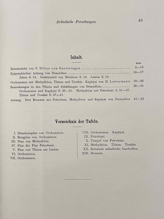 Arkadische Forschungen