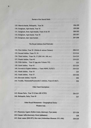 Ramesside inscriptions. Translated and annotated. Translations. Vol. II: Ramesses II, Royal Inscriptions.